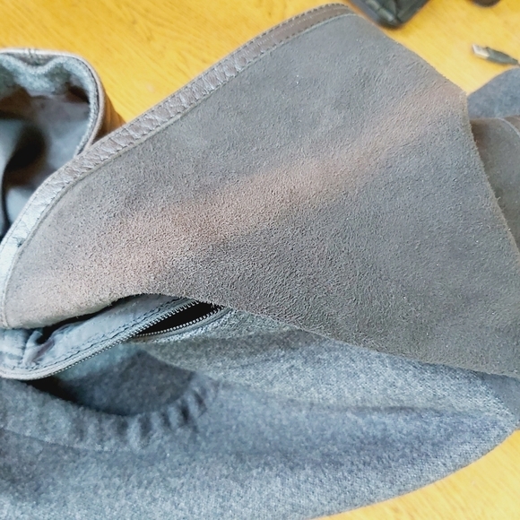 Versace vintage wool and leather pencil skirt size 44 Gianni Versace - Picture 12 of 14